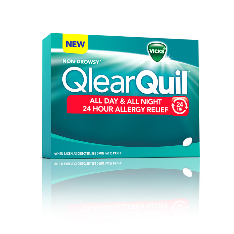 P G Vicks QlearQuil Allergy Relief 45 Ea Walmart Walmart