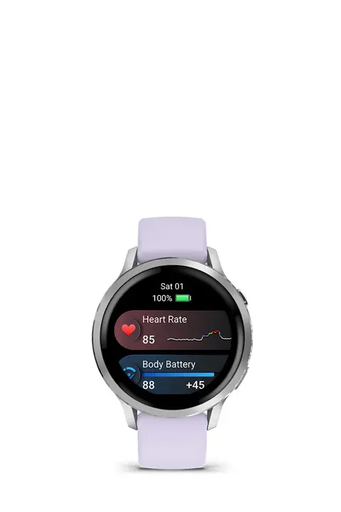 Smartwatch Garmin Venu 3S GPS 41mm Oro Suave/Gris Francés