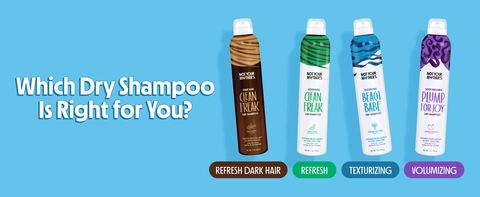 Clean Freak Dark Hair Dry Shampoo Travel