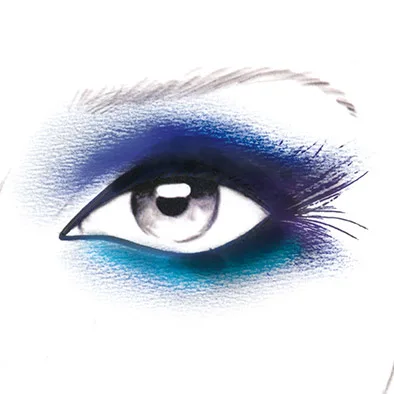 Celestial Wing Eye Look