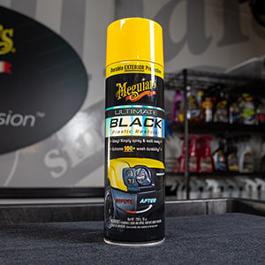Meguiar's Ultimate Black Plastic Restorer Liquid 12oz