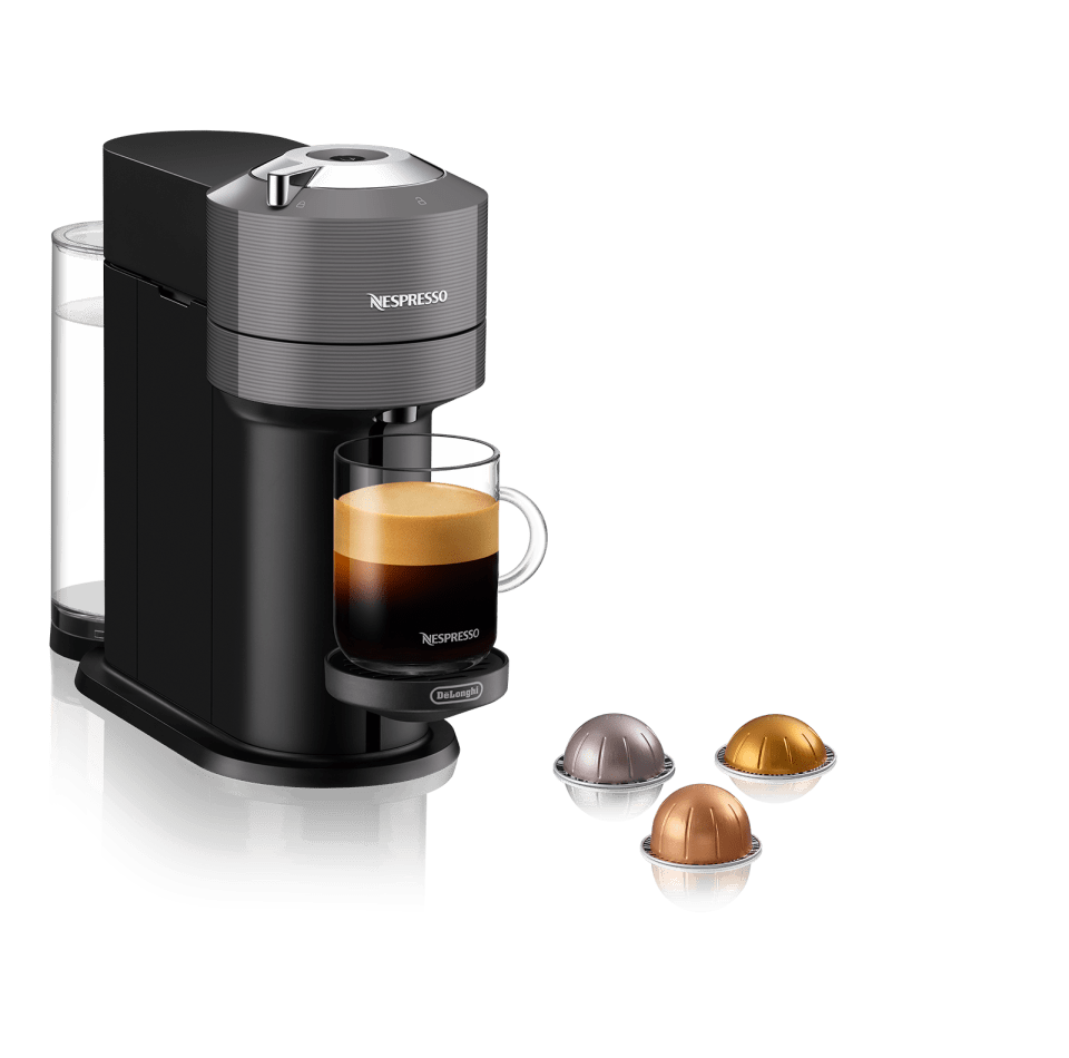 Nespresso Vertuo Next Coffee Maker And Espresso Machine Bundle By Delonghi  - Gray : Target