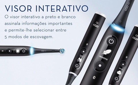 Escova Dentes Elétrica ORAL-B iO 6S Preta (1 Unidade) | Worten.pt