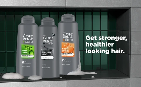 Dove Men+Care Shampoo Charcoal + Clay 20.4 oz | Meijer