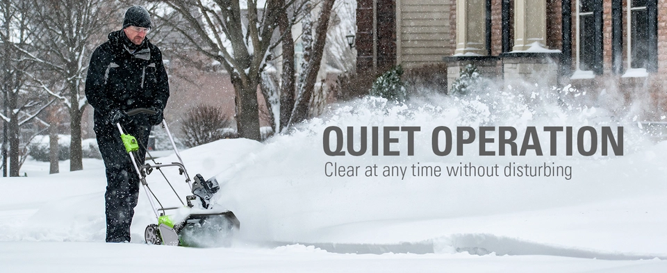 Greenworks 13 A 20-in Corded Electric Push Snow Blower 2600502 | RONA