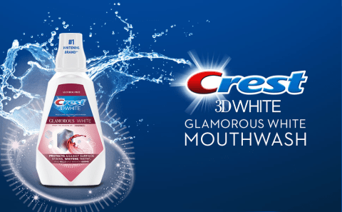 3DWhite Glamorous White mouthwash