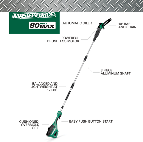 Menards cordless pole saw discount