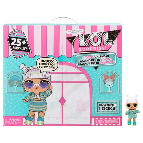 Amazon.com: L.O.L. Surprise! Advent Calendar with 25+