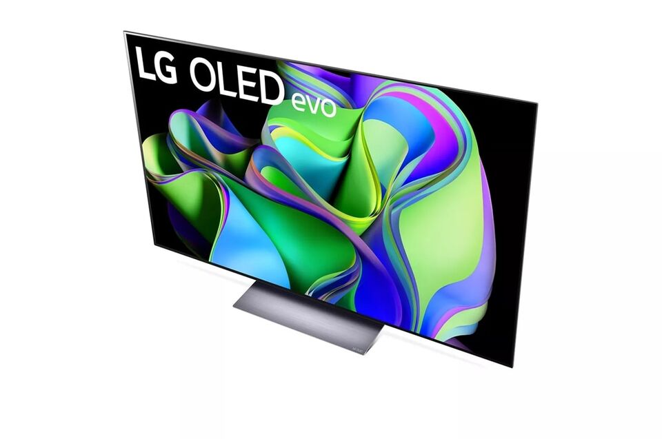 LG OLED55C34LA (2023) OLED HDR 4K Ultra HD Smart TV, 55 inch with Freeview  Play/Freesat