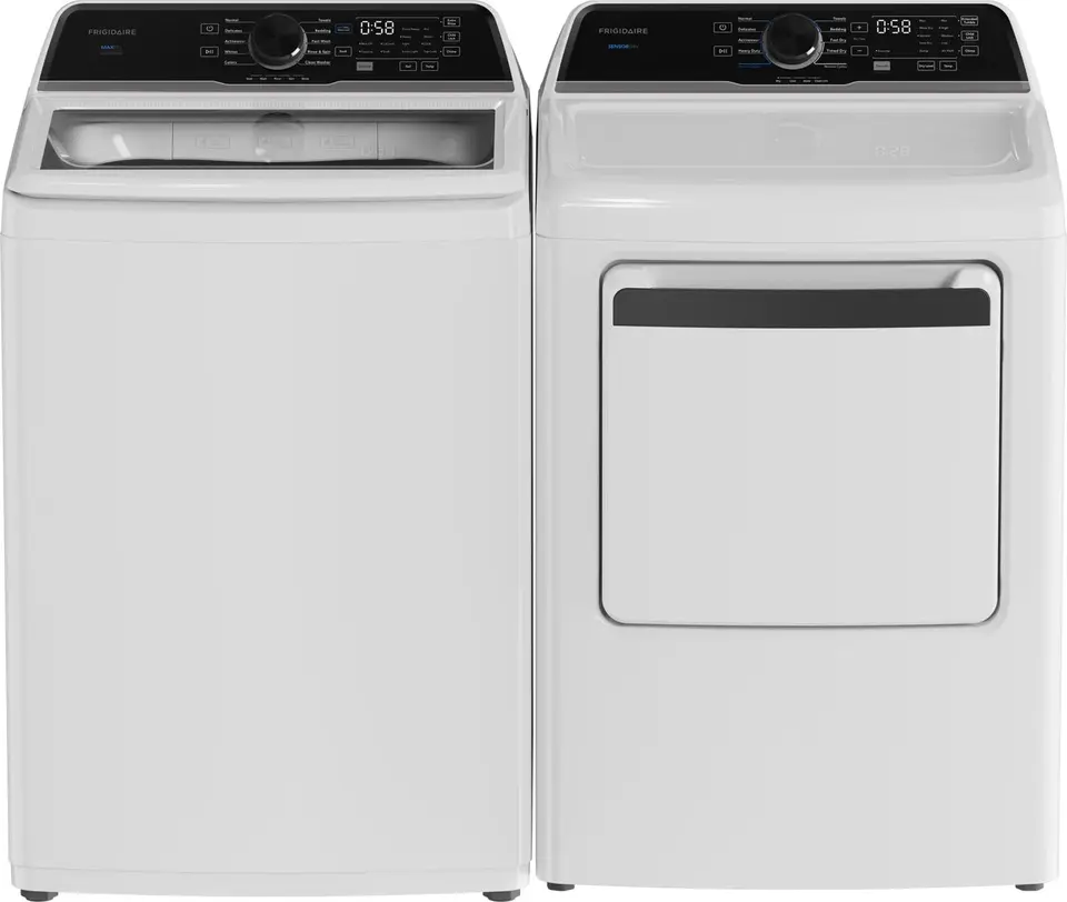 Frigidaire® 7 Cu. Ft. White Front Load Electric Dryer | All Inc