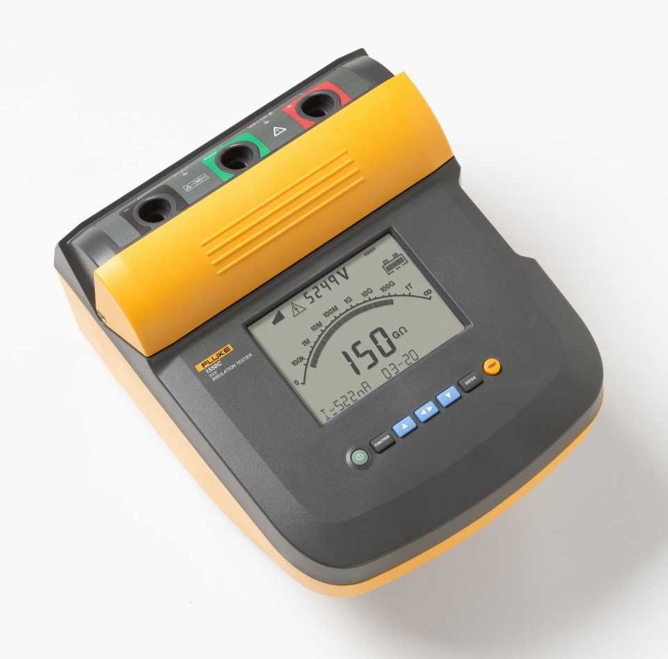 Fluke - Digital LCD Display, 2,000,000 Megohm Electrical Insulation  Resistance Tester & Megohmmeter - 65244063 - MSC Industrial Supply