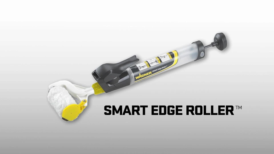 Wagner Smart Edge Paint Roller, Great with Latex Paint Material