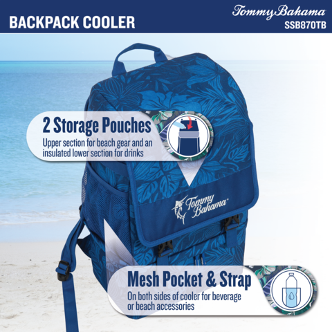 2 Storage Pouches, Mesh Pocket and Strap