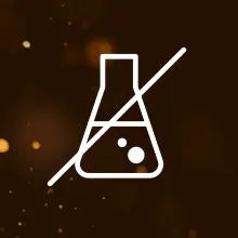 Icons about no sulfates or parabens, MicroMoisture, reviltalizing &amp; hydrating skin &amp; PETA approved.