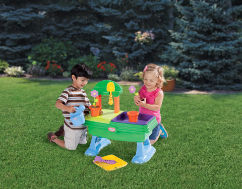 Little tikes hot sale garden bench