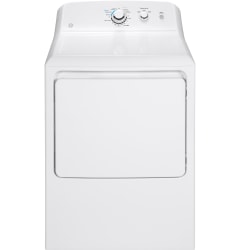 GE 3.6 Cu. Ft. Stackable Electric Dryer with Portable White DSKP333ECWW -  Best Buy