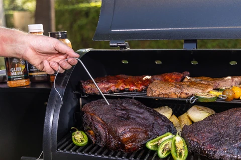 Pit Boss PB700FB1 Wood Pellet Grill at Menards