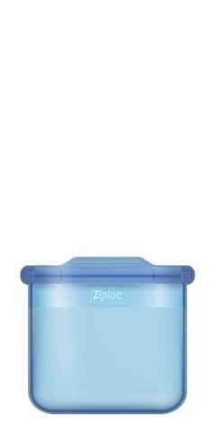 Ziploc® Endurables™ Large Pouch, Half Gallon, 8 cups, 64 fl oz, Reusable  Silicone