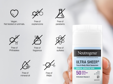 zinc oxide sunscreen, SPF 50, broad spectrum, uva uvb, sunscreen for sensitive skin, sun block