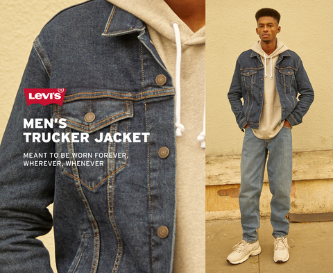 Jeans jacket mens levis best sale