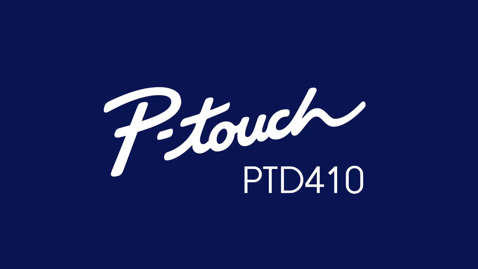 thumbnail video image 2 of Brother P-touch Home / Office Advanced Connected Label Maker PT-D410VP, Includes Carry case and 4m Black Print on Clear Sample Label Tape ~1/2” (12mm), 2 of 11