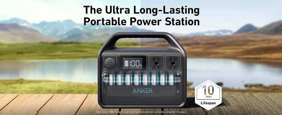 Anker 535 Portable Power Station (powerhouse 512wh) | Generators 