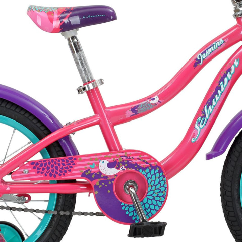 Schwinn girl s jasmine hot sale bicycle 16 purple