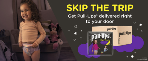 Pull-Ups Girls Night-Time Potty Training Pants - 3T-4T/32-40 lbs