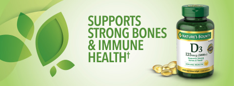 Supports strong bones and healthy immune function†