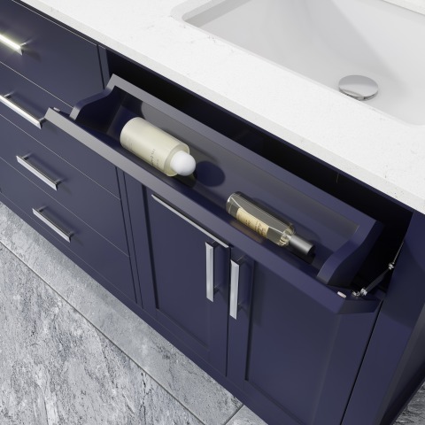 Tilt-down Drawers