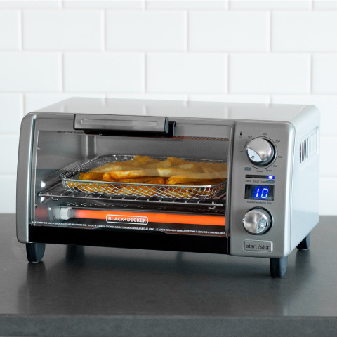 black and decker crisp and bake digital
