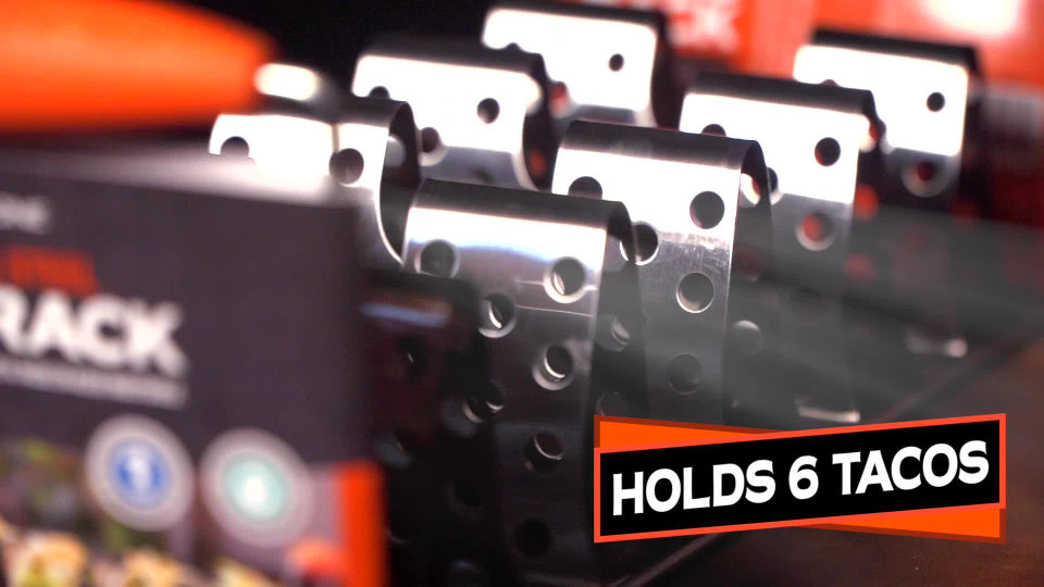 Blackstone Stainless Steel Taco Rack Holder with Handles