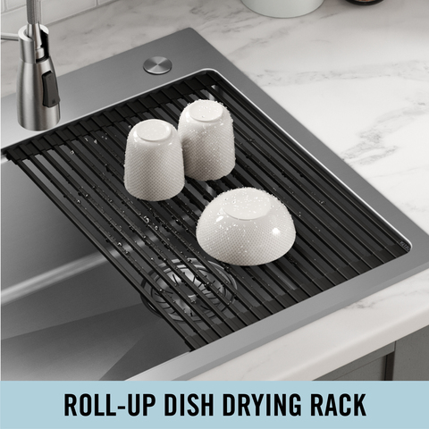 Roll-Up Dish Drying Rack