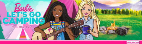 LET'S GO CAMPING™ CAMPING DOLL Adventures Inspired by Barbie It Takes Two™!