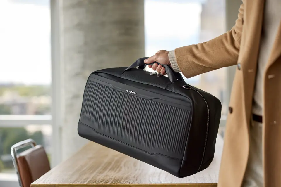 Samsonite Silhouette 18 Travel Duffel, Color: Black - JCPenney