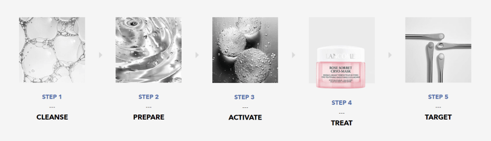 Lancôme Rose Sorbet Cryo-Mask, 1.7-oz. - Macy's