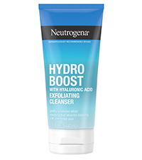 Neutrogena Hydro Boost  Hyaluronic Acid Exfoliating Daily Face Cleanser, Oil-Free &amp; Non-Comedogenic