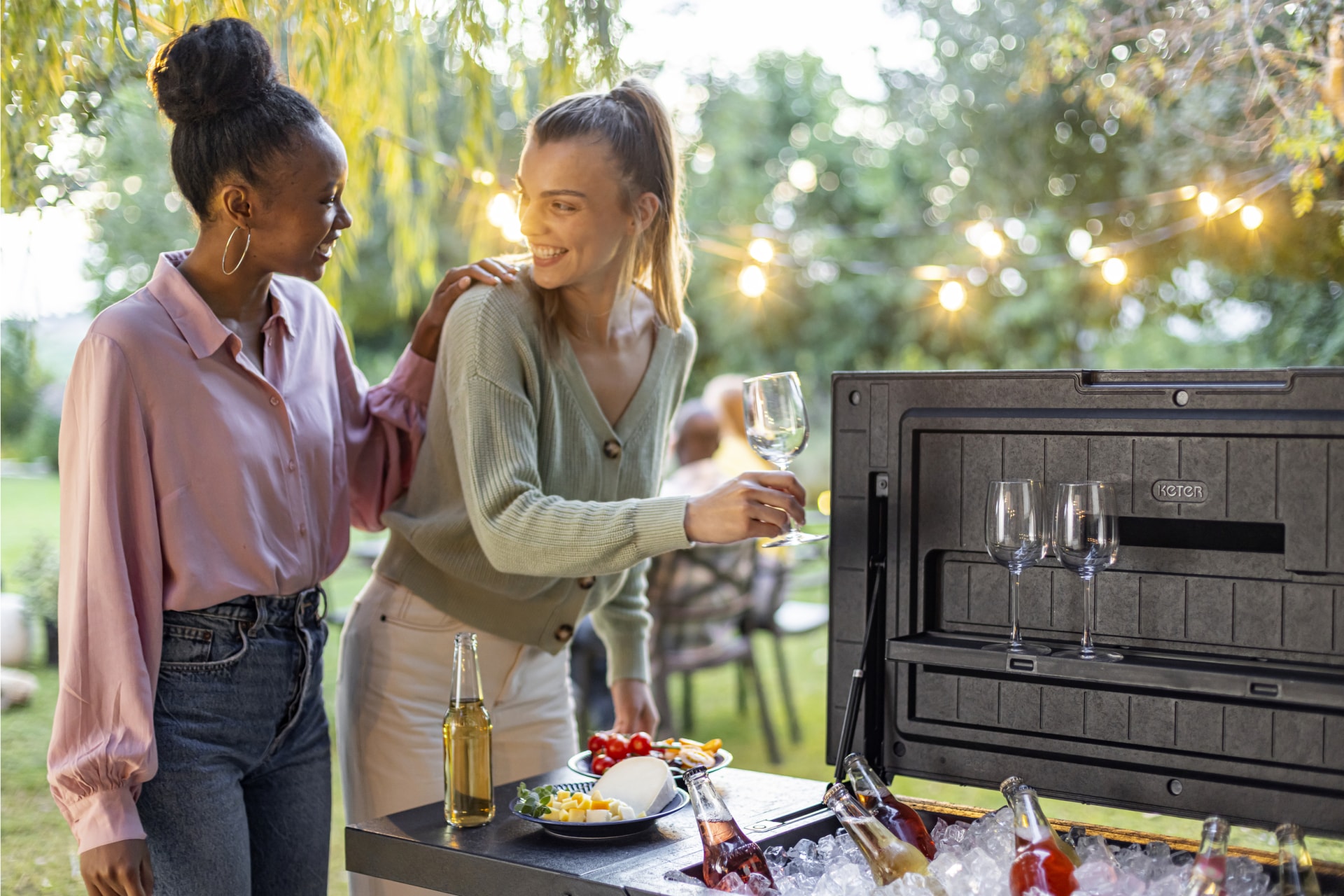 Keter Patio Cooler & Beverage Cart Homesmartcamera