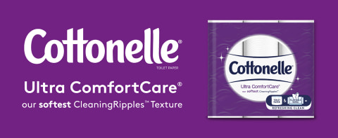 Cottonelle Ultra Comfort Bath Tissue, 2-Ply, 268 Sheets, 36 Rolls