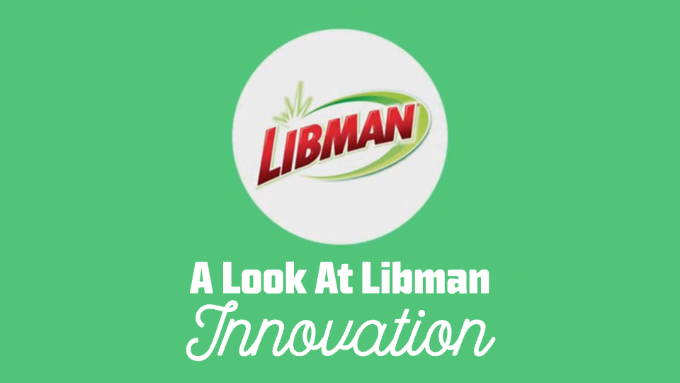 Libman 10.5 In. Floor Scrubber - Bliffert Lumber and Hardware