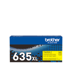 Genuine TN635XLY High Yield Yellow Toner Cartridge | Brother