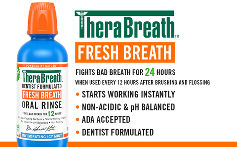 The Breath Co. Alcohol Free Mouthwash Icy Mint