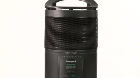 Honeywell EnergySmart Ceramic Surround Heat Heater HZ-435, Black -  Walmart.com