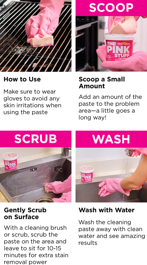 Wash Up Spray Dégraissant Surpuissant The Pink Stuff 500 ML