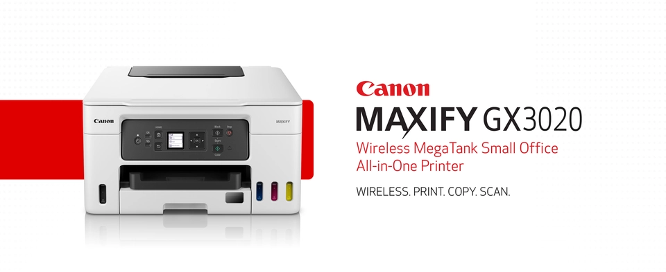 Canon MegaTank MAXIFY GX3020 Wireless Color All-in-One
