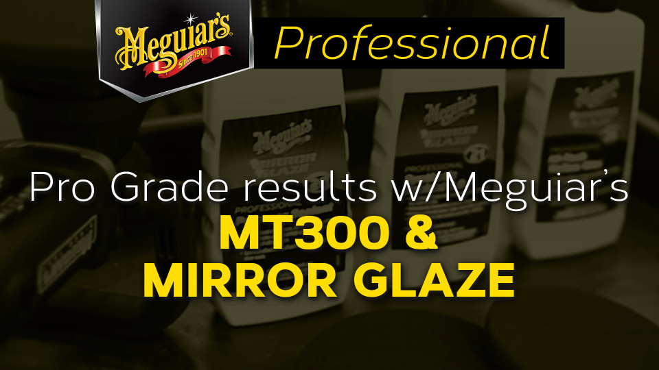 Meguiars M8332 Body Shop Professional Dual Action Cleaner/Polish
