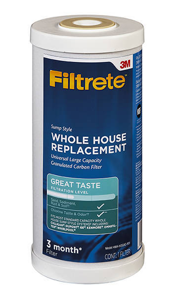 Filtrete™ Large Capacity, Carbon Whole House Replacement Filter, Sump Style