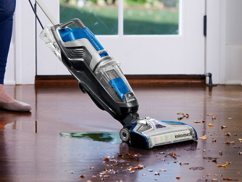 Vacuum & Wash at the Same Time