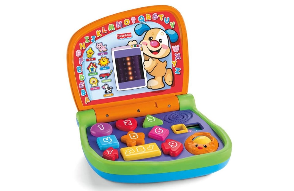 fisher price laptop laugh and learn