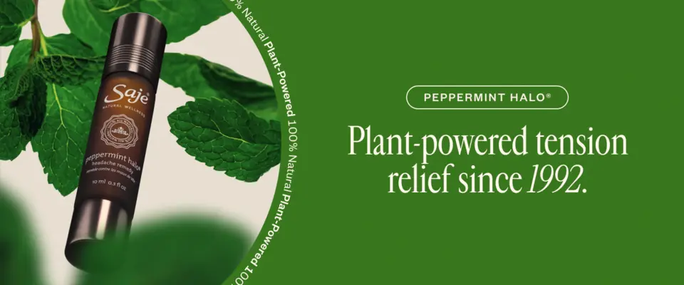 Peppermint Halo® Plant-powered tension relief since 1992.
